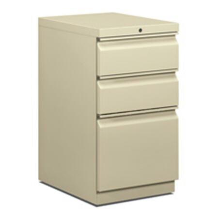 THE HON CO Mobile Ped- Box-Box-File- R Pull- 15In.X19-.88In.X28In.- Light Gray HON33720RQ